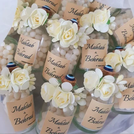 گیفت بطری نقل شکوفه
